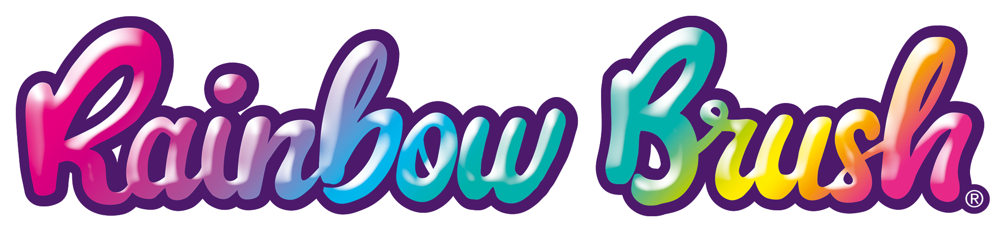 logo Rainbow Brush
